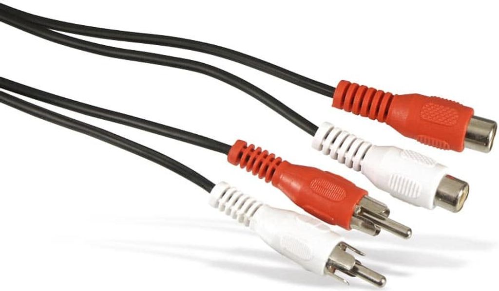 2 connettori RCA maschio/2 connettori RCA femmina, 2,5 m Immagine del prodotto 