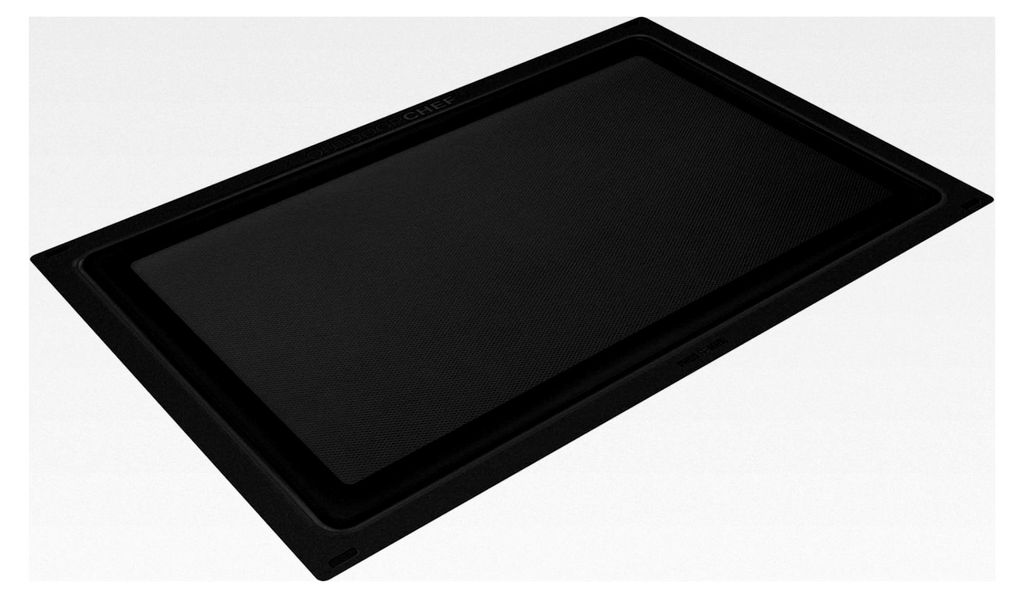 XXL hygienisches Schneidebrett - große Saftrinne - hochbeständig und antibakteriell (40 x 60 cm)