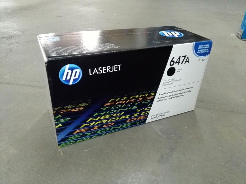 HP 647A Schwarz Original LaserJet Tonerkartusche, 8500 Produktbild 