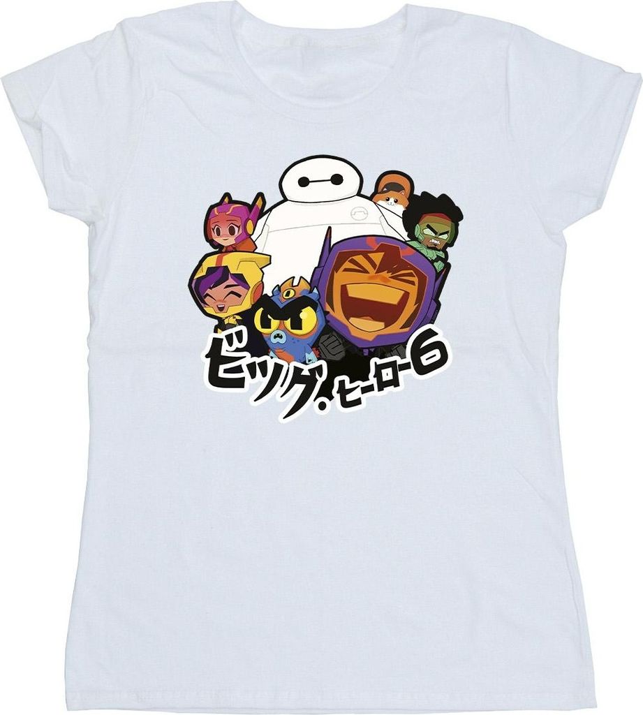 Disney - "Big Hero 6" T-Shirt für Damen BI13364 (XL) (Weiß)