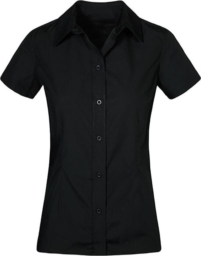 Promodoro Camicia donna in popeline a manica corta Immagine del prodotto 