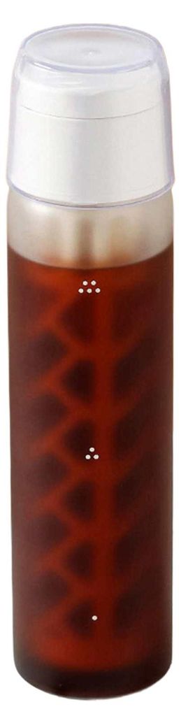 Zimilo 550 ml Hitzebeständige Borosilikatglas-Kaffeekanne, Cold-Brew-Teekanne mit 400-Mesh-Filter, Auslaufsicher, für Haus und Büro, Matt