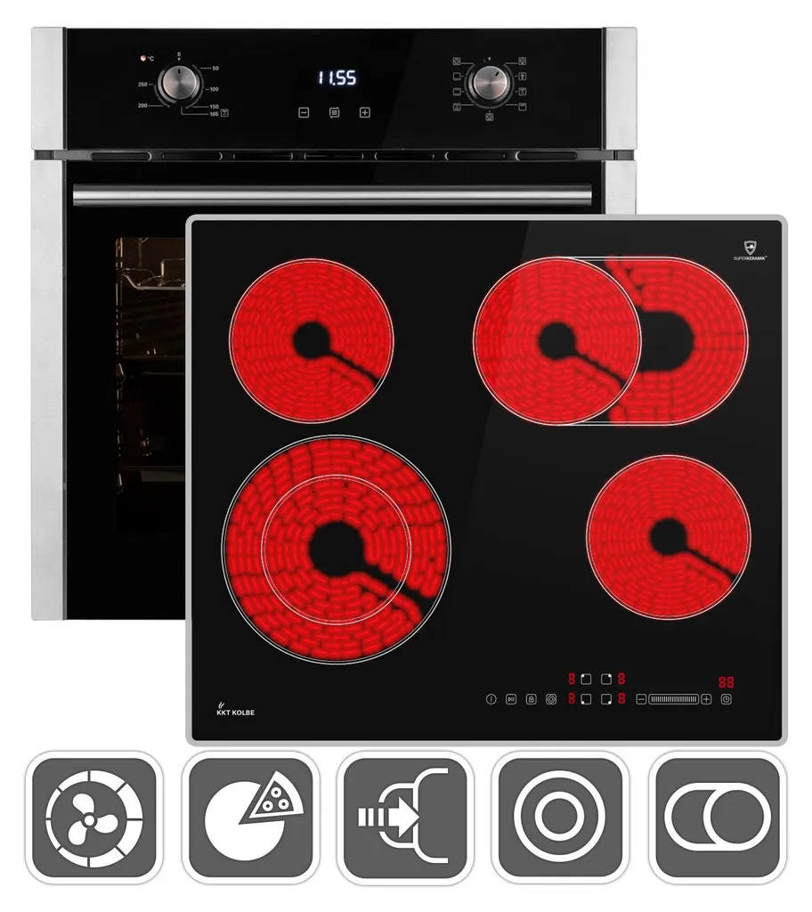 Aménager votre cuisine avec le set four encastrable et plaque de cuisson