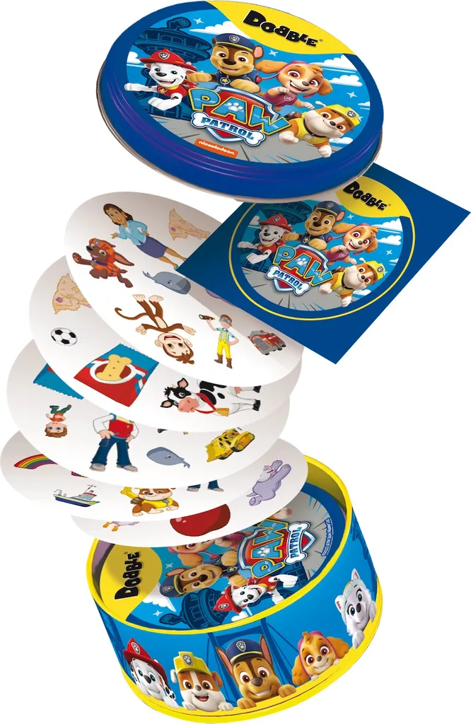 Jeu de société Dobble Paw Patrol : Cartes d'observation pour enfant