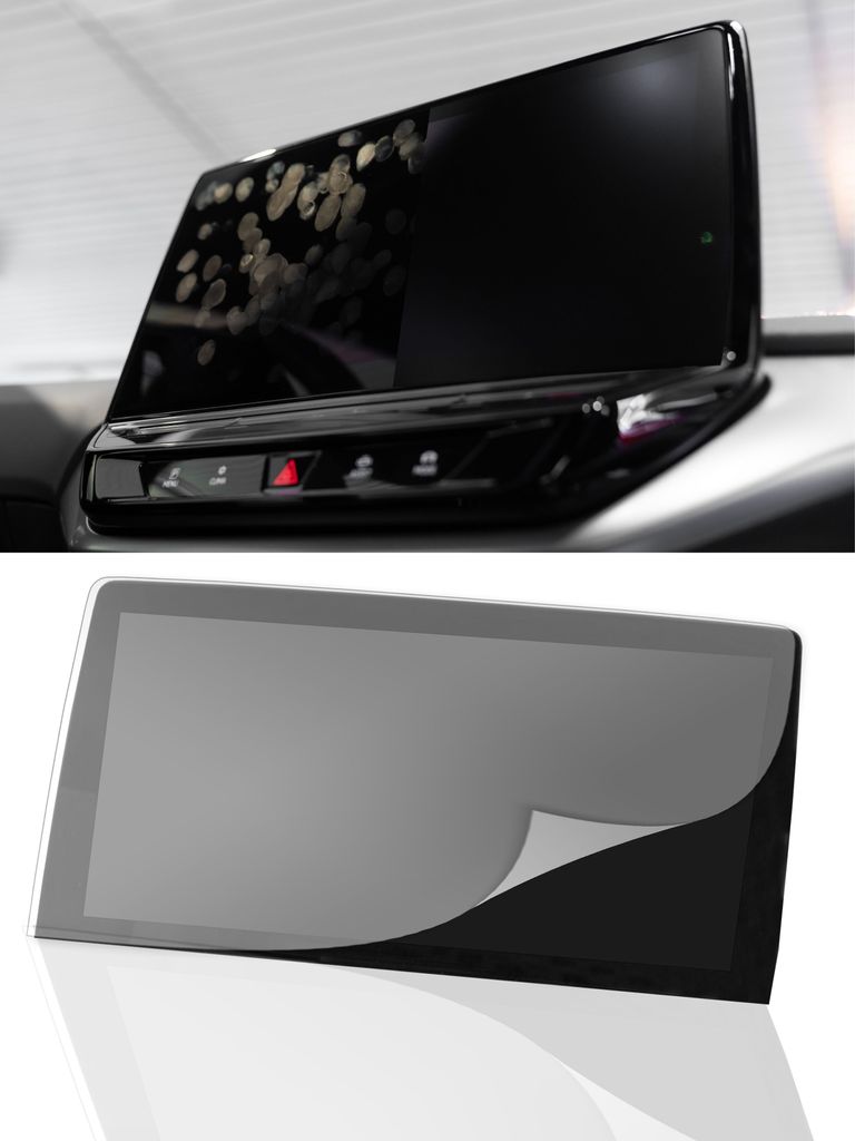 DISSKIN Displayschutzfolie für VW ID.3, ID.4 und ID.5 mit 12" Display bis 2023