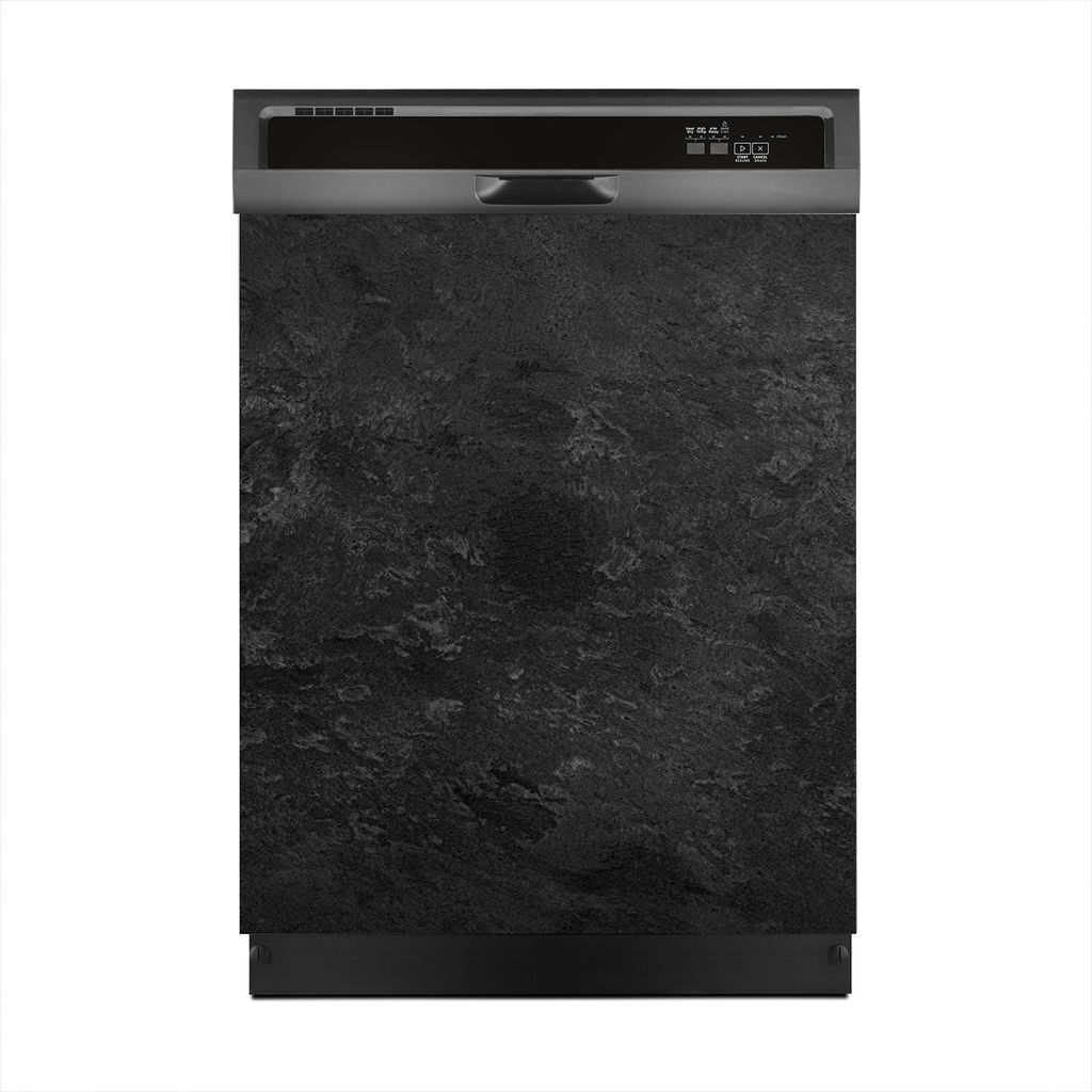 Magnete Dekorative 60x70 cm Küche Magnetmatte Spülmaschine - schwarze Stein