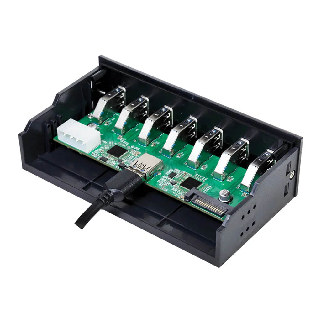 Hub USB 3.0 Pour PC Fixe Logilink Idéal Pour Brancher 7 Périphériques