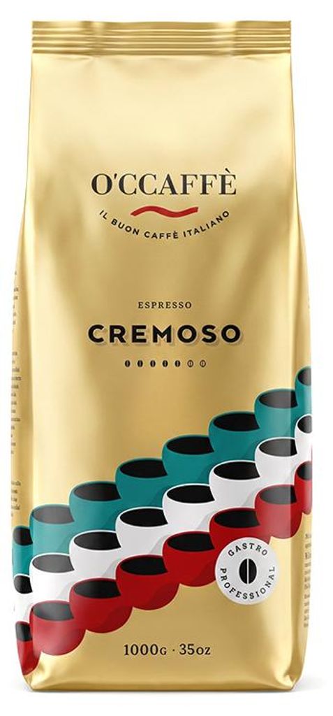 O'CCAFFÈ Cremoso Bohnen 1Kg Produktbild 