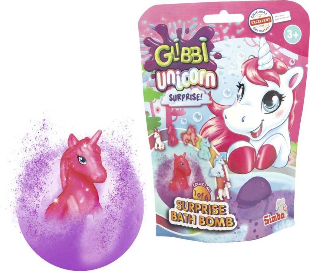 Glibbi Unicorn vodní bomba s překvapením - mix variant či Obrázek produktu 