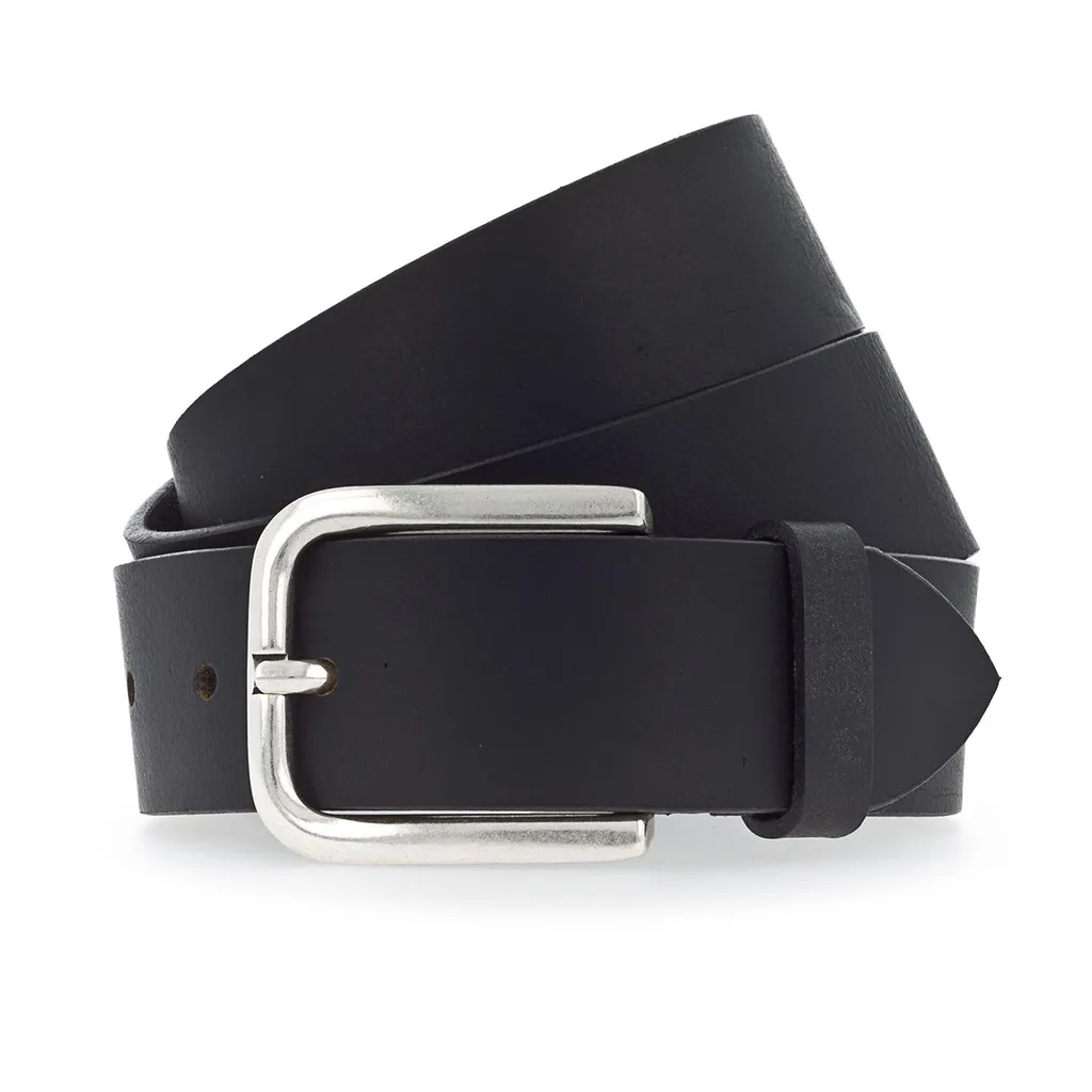 Cintura Vanzetti Pelle 40mm Nero - Accessorio Uomo Classics W85