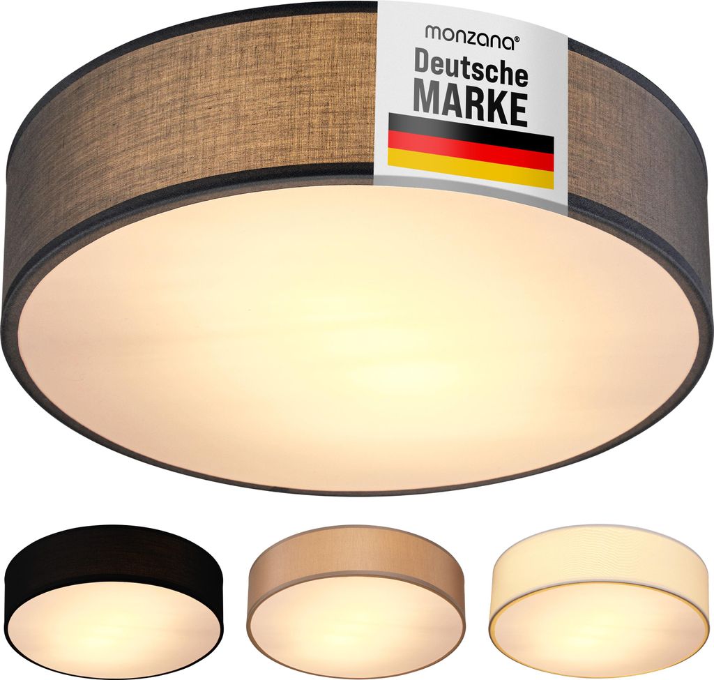 Plafonnier moderne 40W rond 38 cm 2 flammes E27 lampe en Image du produit 