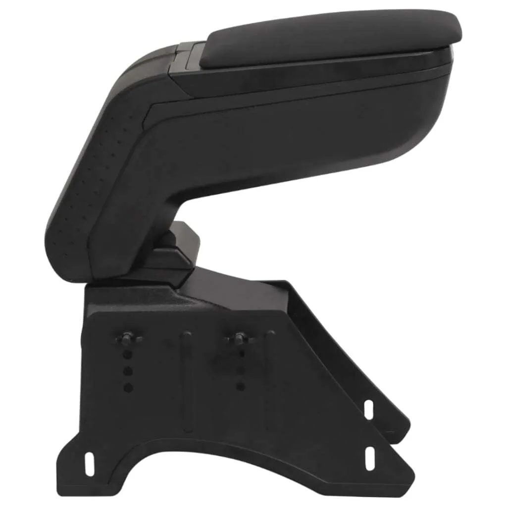 Accoudoir central de voiture universel noir en ABS avec hauteur variable