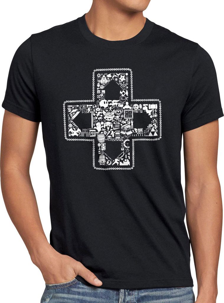 style3 PLAY Herren T-Shirt gamer game controller