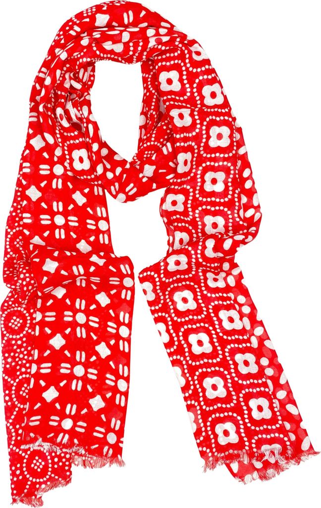 Schal Loreen im Patchwork-Look von collezione alessandro