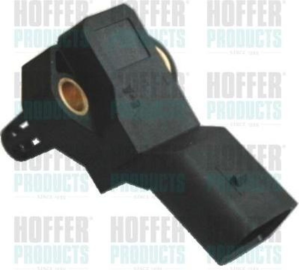 HOFFER 7472246 Ladedrucksensor OE 038906051D kompatibel mit Tiguan, Sharan, Scirocco, Passat 3B, Passat 3C, Jetta, Golf VI, Golf V, EOS, CC, Beetle...