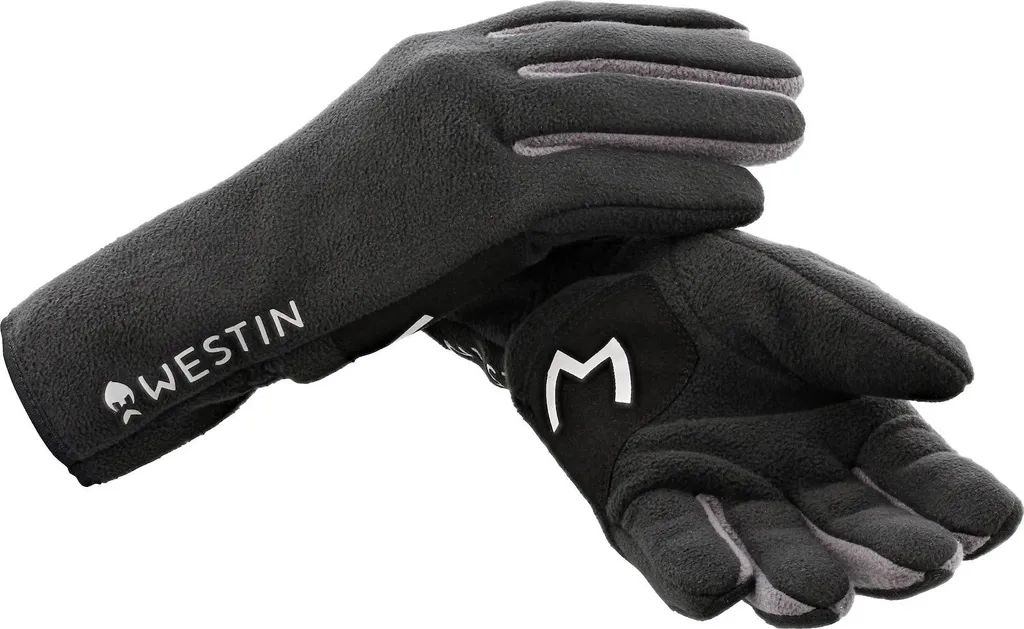 Gants Westin A223 M pour la Pêche au Carnassier - Protection Homme Noir