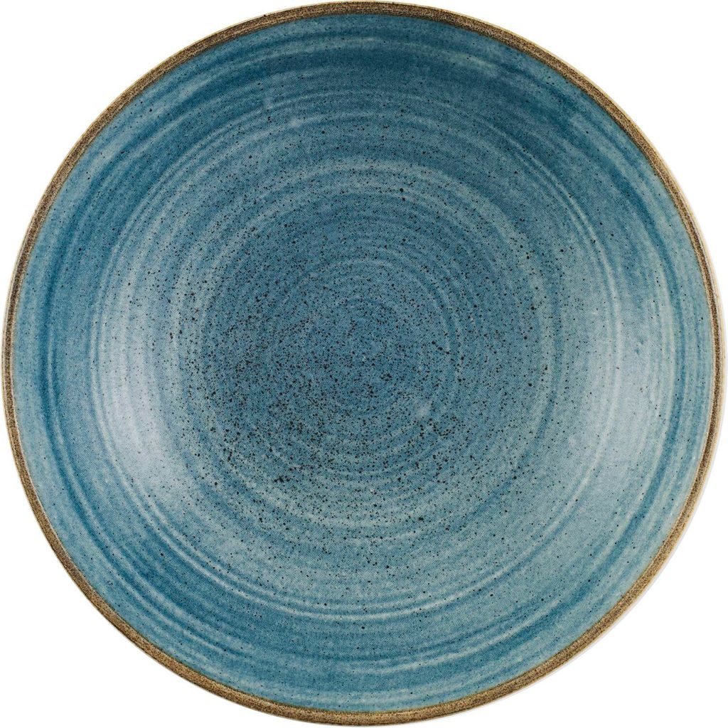 Churchill Stonecast Raw Coupe-Schüsseln, Blaugrün, 184 mm (12 Stück)