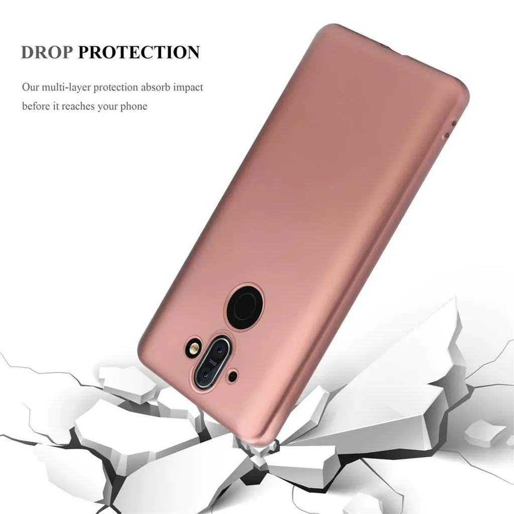 Custodia Nokia 8 Sirocco con Cordino Lilla - Cadorabo Fashion Case