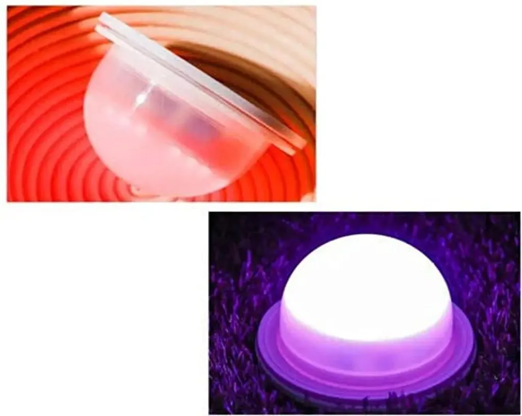 Cube LED RGB 16 Couleurs avec Télécommande - Cube Déco Blanc 30 cm - 5