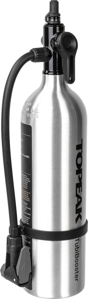 Topeak Tubi Booster X Silver CO2-Pumpe