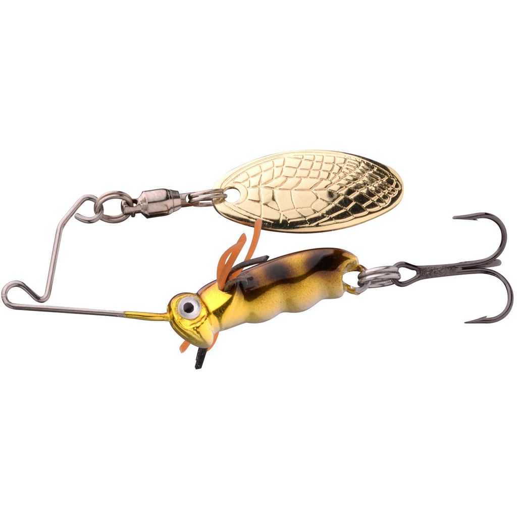 Spro Larva Micro Spinnerbait mit Drillingshaken Rainbow Trout, Farbe:Minnow