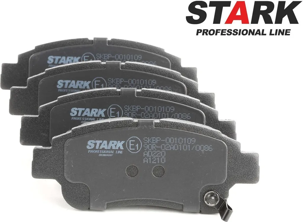 Plaquettes de frein avant anti-sifflement pour Toyota Yaris P9