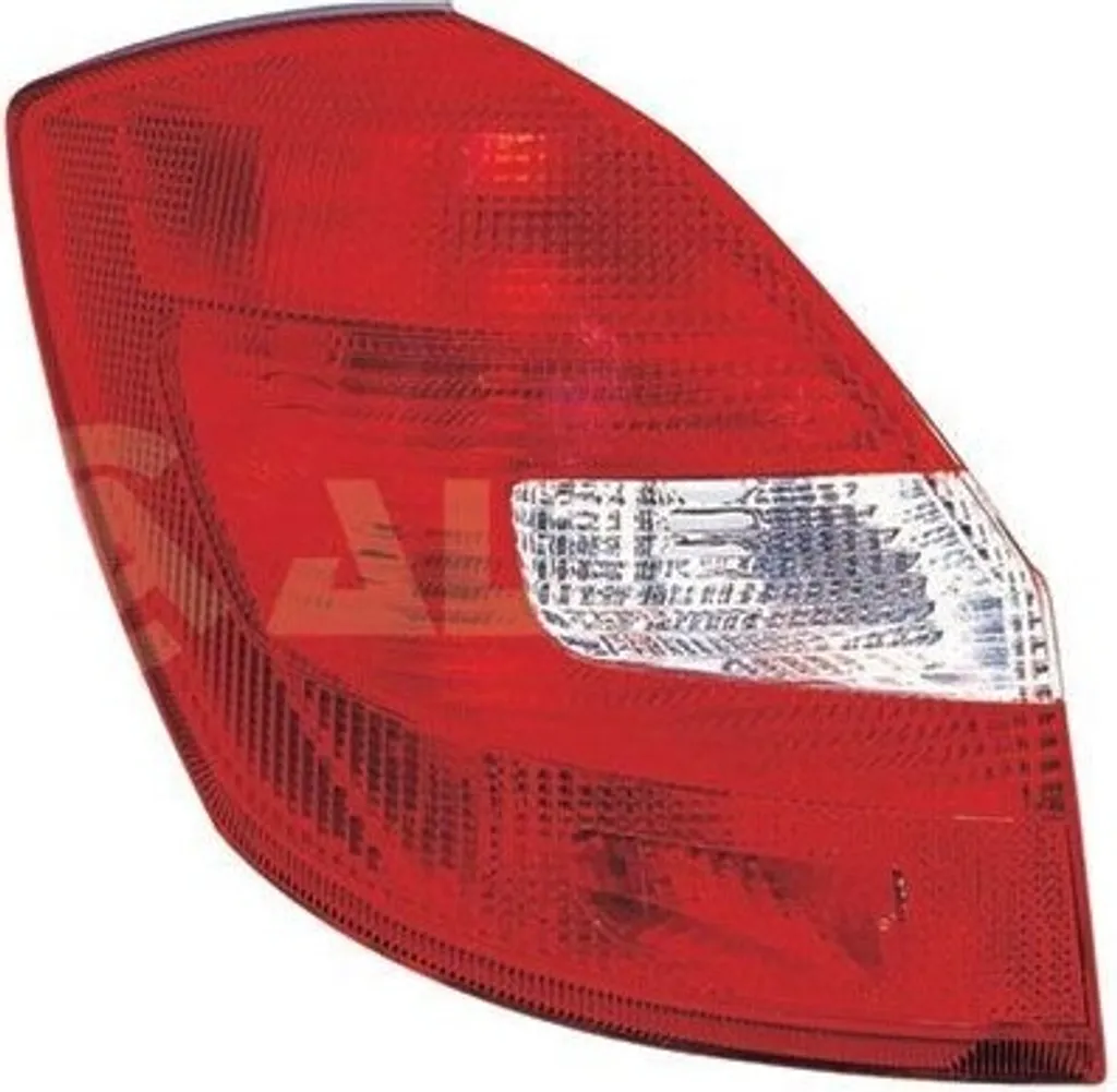 Réparer feu arrière gauche cassé Skoda Fabia II Alkar OE 5J6945111
