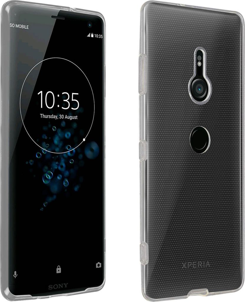 360° Protection Pack für Xperia XZ3: Backcover + Displayschutzfolie aus Glas