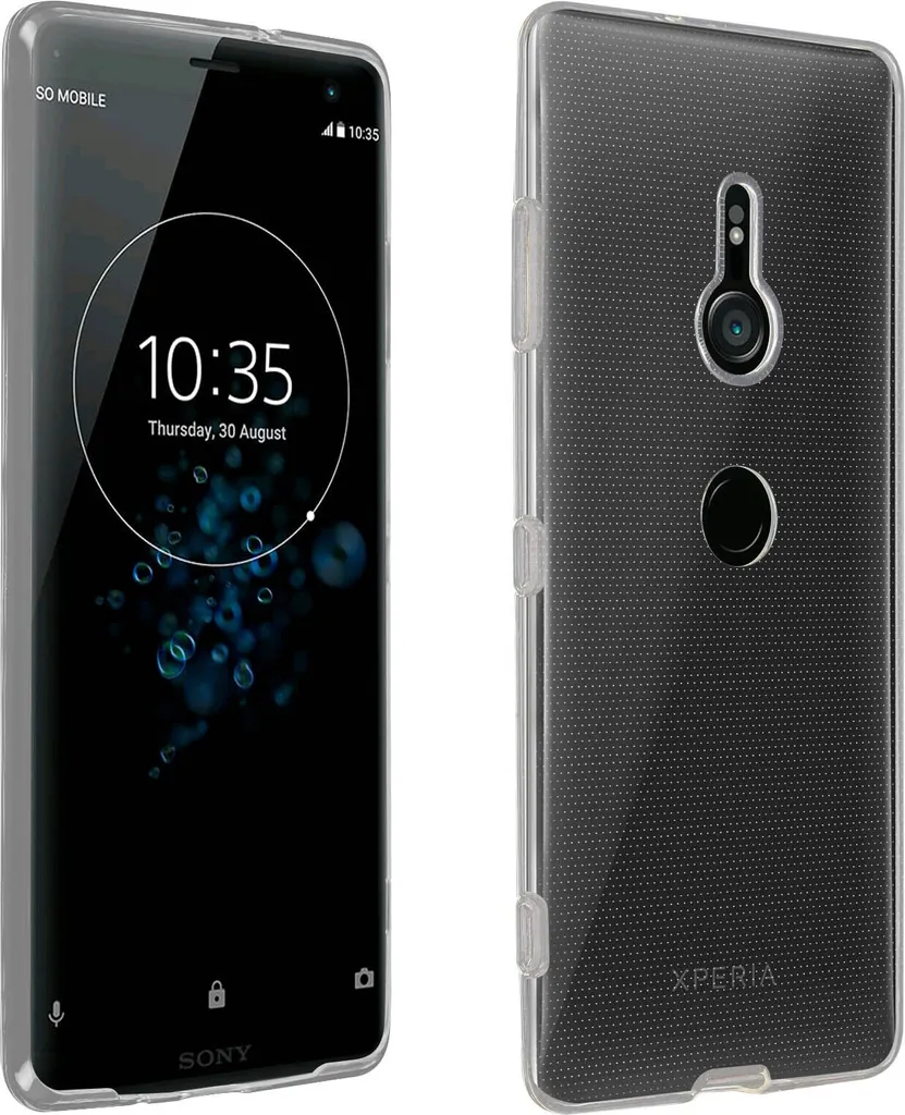 Protezione Totale Xperia XZ3: Cover Soft Gel + Vetro Antigraffio