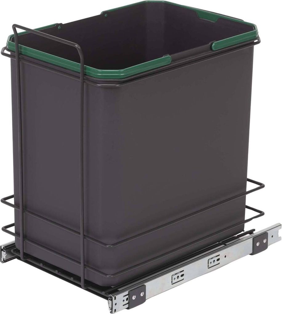 poubelle de recyclage pour montage inférieur et extraction Image du produit 