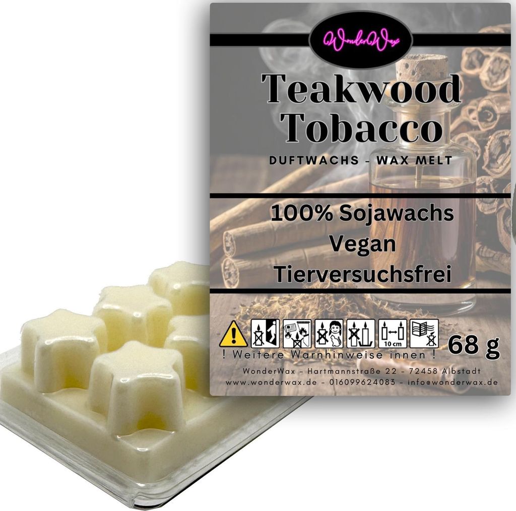WonderWax Duftwachs Wax Melts für Duftlampe, 6 Sterne Duftmelt Wachsmelt Sojawachs Duftwachs Würfel für Raumdüfte, Wachs Duftöl Winter Indoor ...
