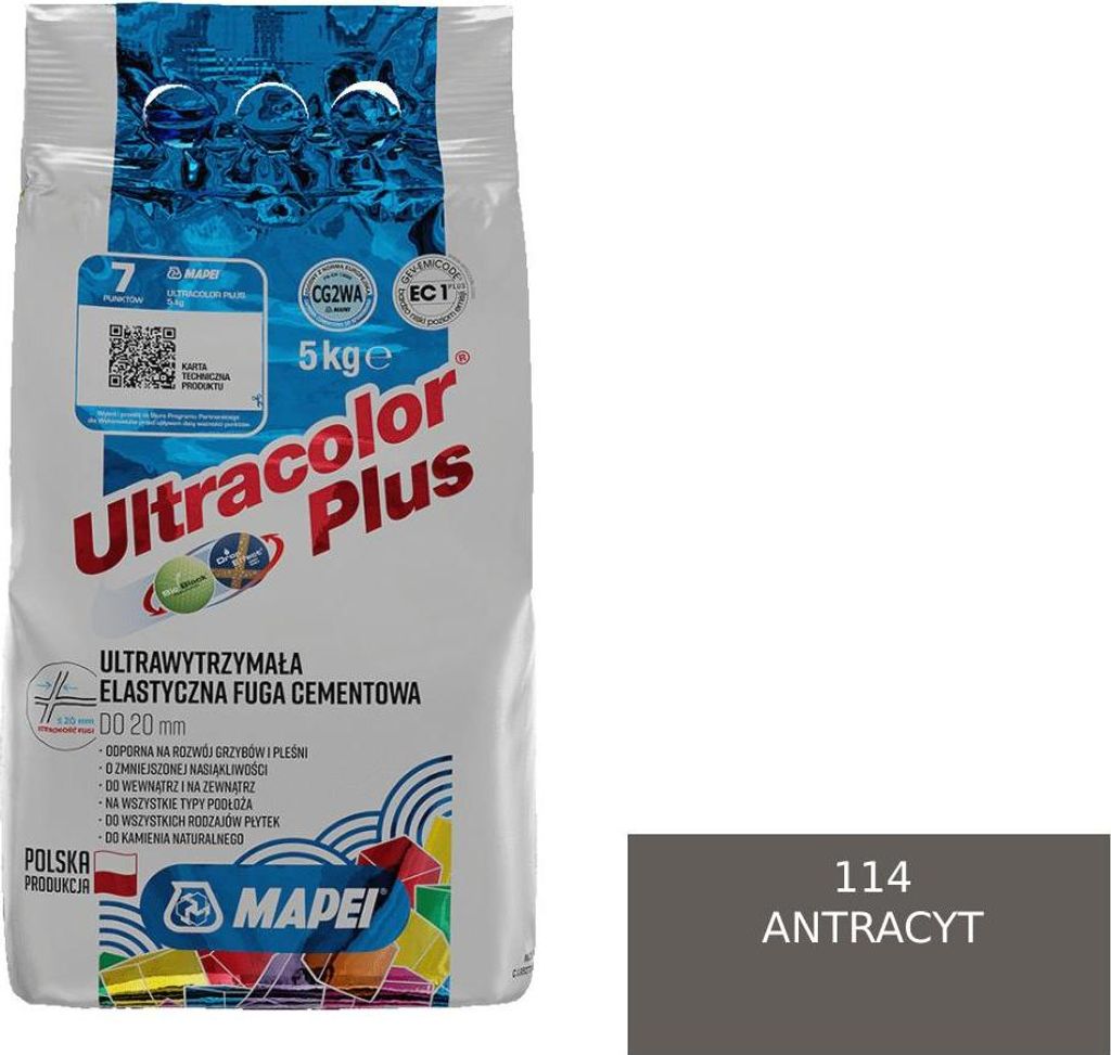MAPEI UC+ Fugenmörtel (114) 5kg ** Produktbild 