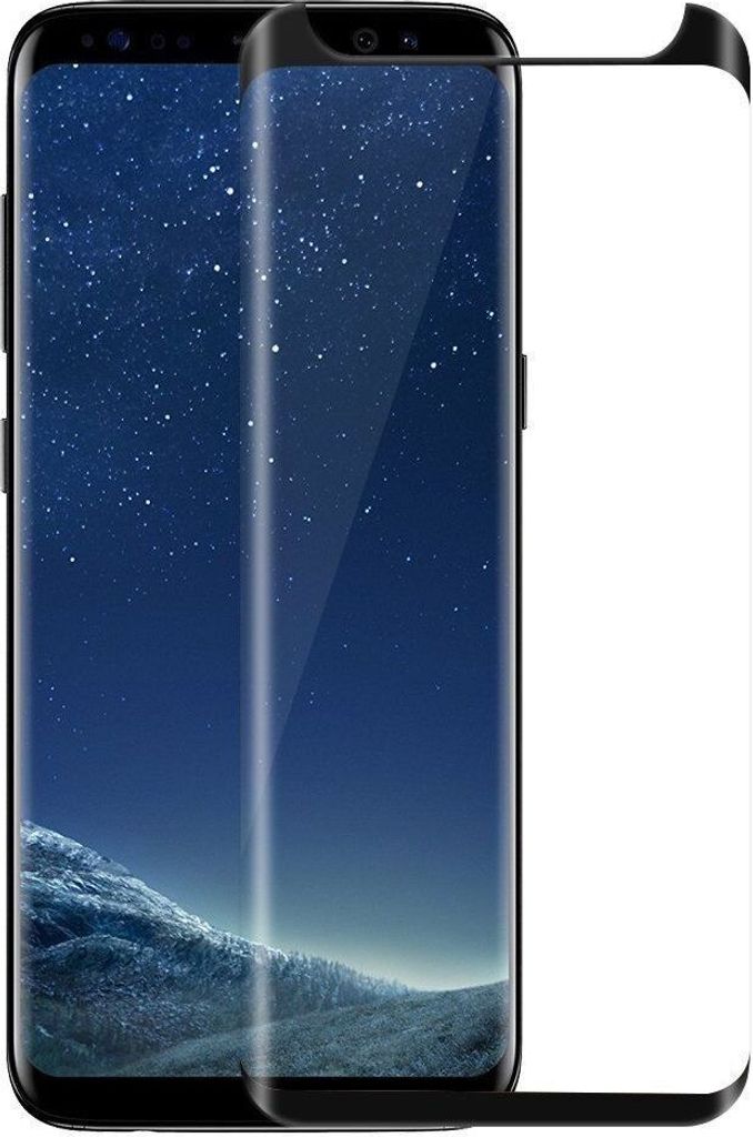 3D Schutglas Glasfolie für Samsung Galaxy S8 Curved Display Panzerfolie Full 9H