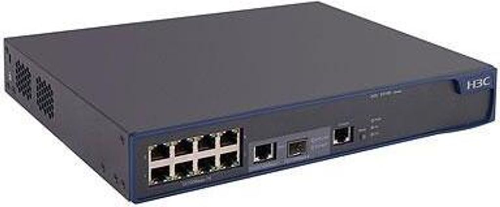 HPE A 3100-8-PoE EI, Managed, L2, Fast Ethernet (10/100), Power over Ethernet (PoE), Rack-Einbau, 1U