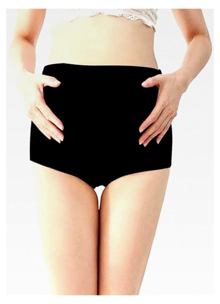 Damen Umstandsmode Hohe Taille Unterwäsche Schwangerschaft Nahtlos Weiche Hipster Panties Over Bump Umstandspanties