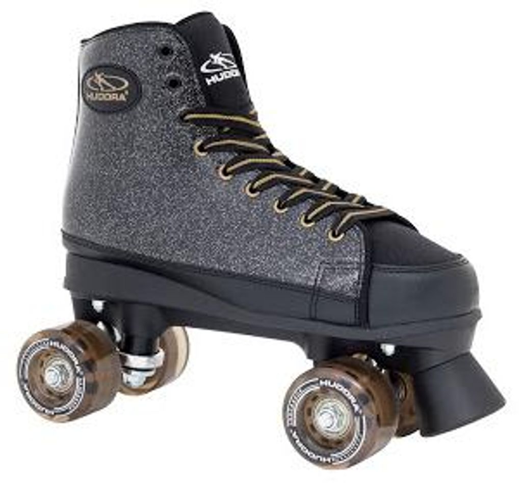 HUDORA Roller Skates Black Glamour, Gr. 42
