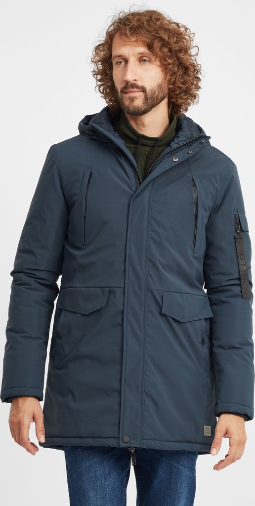 SOLID SDMaver Herren Winterparka Parka Winterjacke mit Kapuze
