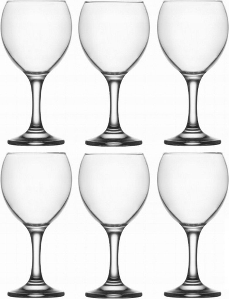 KADAX Weingläser "Jordet", Gläser-Set für Rot- und Weißwein, 260 ml, 6 Stück
