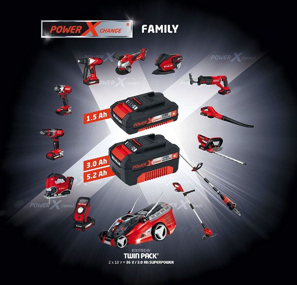 Akumulator Einhell Power X-Change 18 V / 3,0 Ah Zdjęcie produktu 16