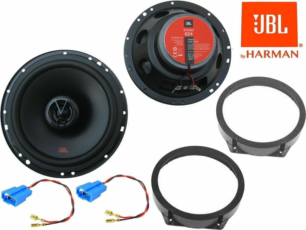 JBL Lautsprecher System Einbau Set Tür vorn passend für BMW Mini R50 R53 Cooper 2001 - 2006