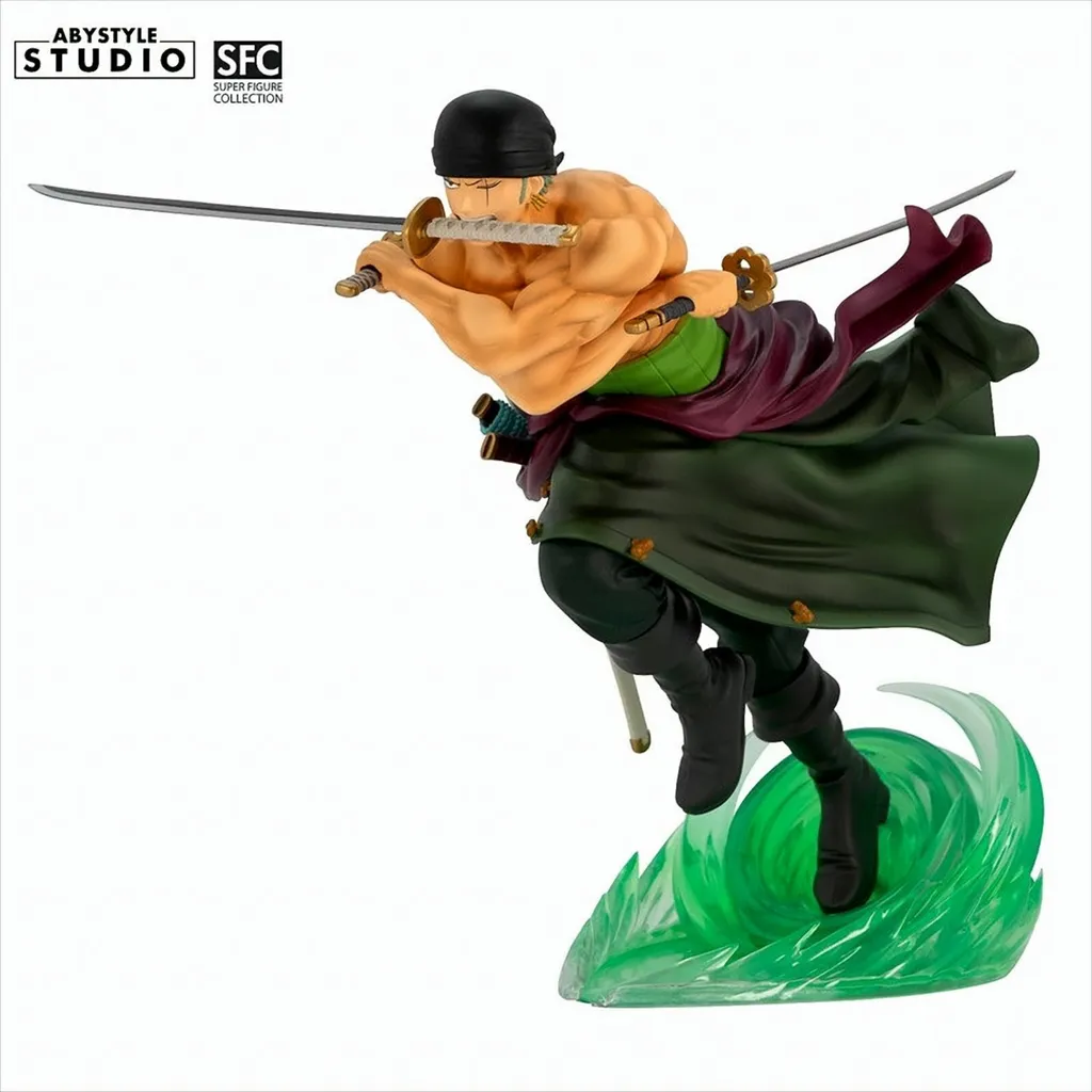 Statua One Piece Zoro 18 cm - Action Figure PVC Collezione Originale