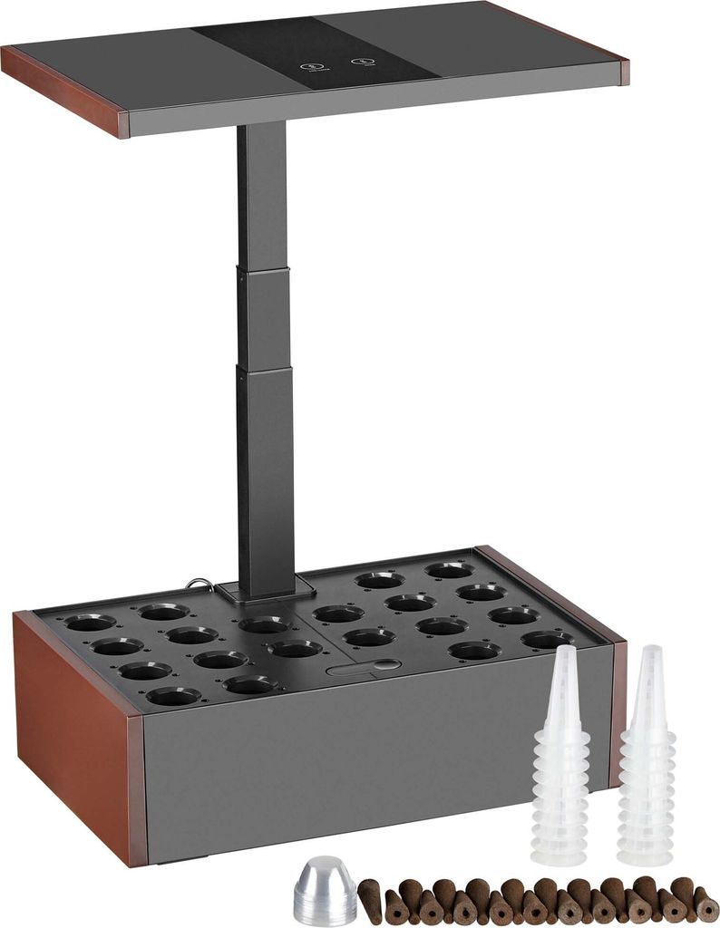 Wiltec vnútorný záhradný systém hnedý, Smart Garden výškovo Obrázok produktu 