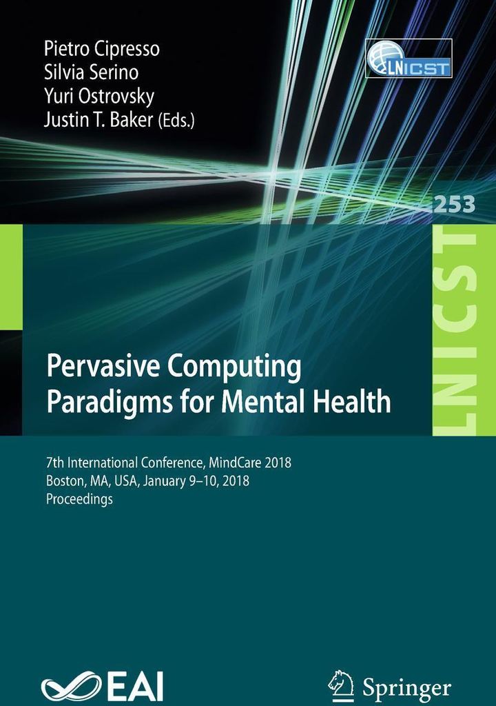 Pervasive Computing Paradigms for Mental Health