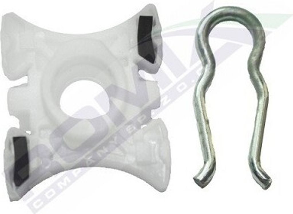 5x ROMIX C10110 Gleitbacke Fensterheber vorne, hinten