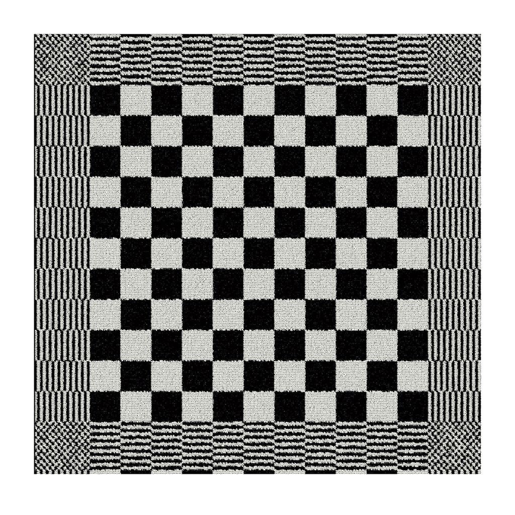 Ddddd Küchentuch Grill 50x55 schwarz | 6 Stück