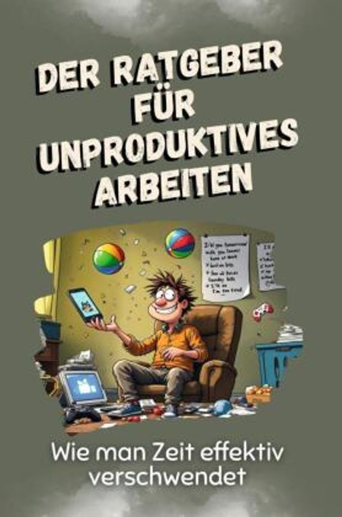 Der Ratgeber für unproduktives Arbeiten - Das perfekte Geschenk für Weihnachten und Geburtstag für Männer, Frauen und Teenager