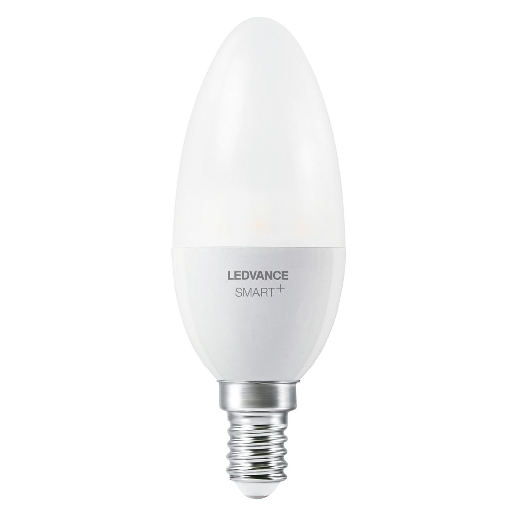 LEDVANCE LED-Lampe SMART+ ZB CANDLE 40 E14 4,9 W matt