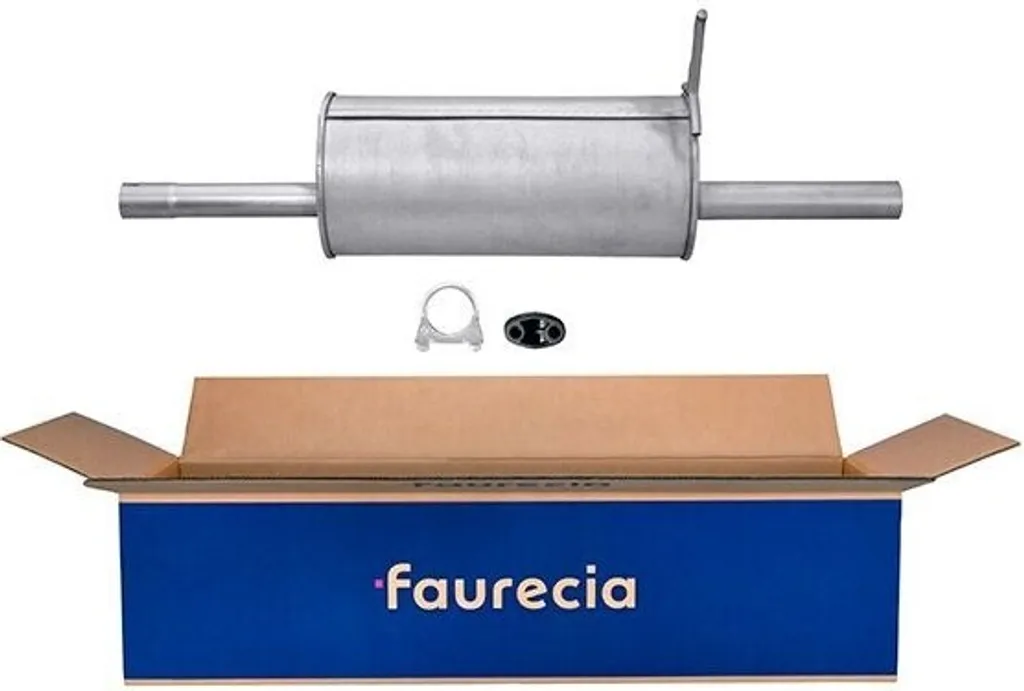 Silencieux arrière pour Dacia Logan I - Échappement HELLA 8LD 366 028-131