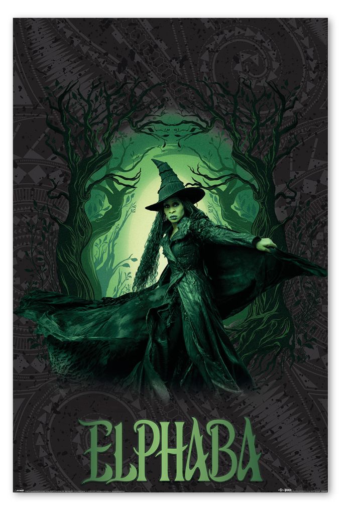 Wicked 2 Poster Elphaba Glow 61 x 91,5 cm