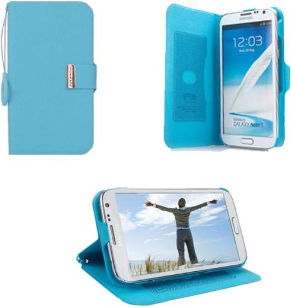 Kalaideng Folio-Tasche Unique für Samsung Galaxy Note2 N7100 blau